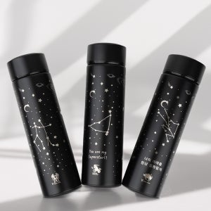 [아워굿데이]별자리텀블러 메시지각인 500ml 용량 고급무광컬러 생일선물 졸업 입학 굿즈