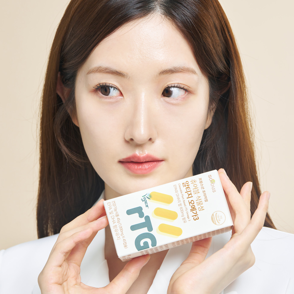 <b>소버스</b> 츄어블 식물성 알티지 오메가3 1개