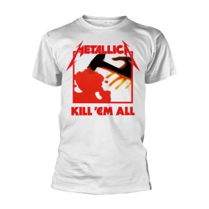 [L,2XL 국내배송] 공식 METALLICA 메탈리카 Kill Em All 반팔 티셔츠 (화이트)