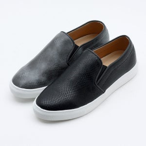 와니패턴 남자슬립온 단화 캐주얼화