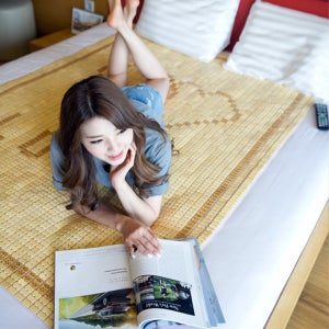 매직크린 대자리 하트 마작자리 퀸사이즈