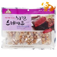 [다푼다] 뉴트리오 애견간식 치킨 스테이크 400g / 강아지간식