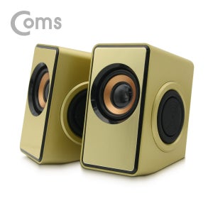 NBT426 PC 노트북 2채널 미니 스피커-USB 전원/GOLD