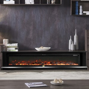 전기벽난로 하이든60 불멍 온풍기 벽난로 히터 장세트