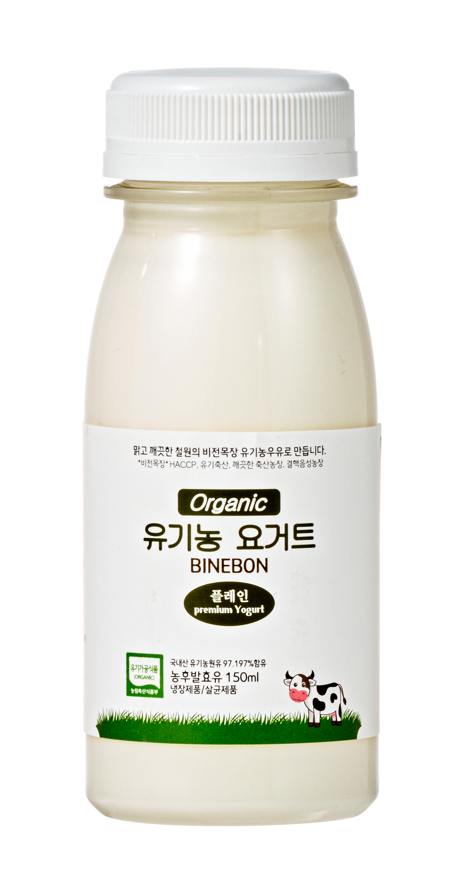 철원 비전목장 비네본 유기농 플레인요거트