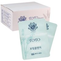 토토 프리미엄 포밍 클렌저 3ml x 1000개 일회용 폼클렌징 세안제 여행용 세면도구