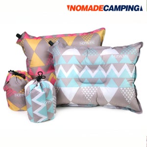 노마드 VIVID 자동충전 베개 N-7016 캠핑 야외 자충식