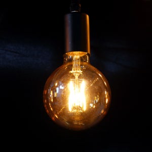 스텝 LED필라멘트 에디슨전구 인테리어조명 4W G95