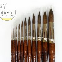 에스꼬다 베르사틸 수채화 둥근붓 Escoda Versatil 에스코다 (0호-12호)