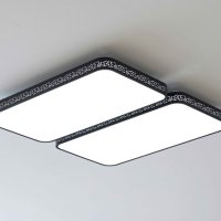 몬테 블랙 LED 거실등 60W 120W 180W