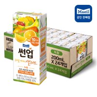 썬업 과일야채샐러드 녹황 200ml 24팩 과채주스