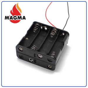 건전지홀더 배터리홀더 AA 8구 12V 양면 배터리 케이스