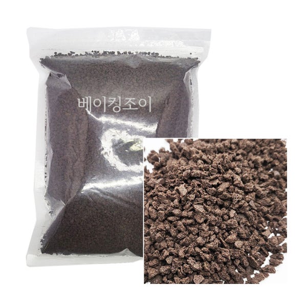 베이킹조이 쿠키크런치 초코크런키1kg 크럼블 과자 요거트 분태 과자 마카롱 토핑 크런치 크럼