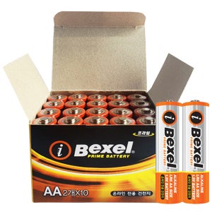벡셀 알카라인 건전지 AA 20알