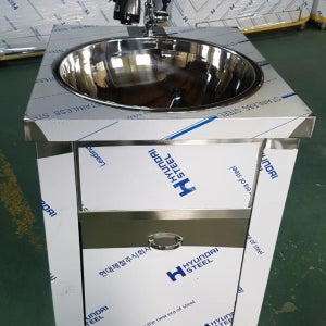 분리수거장 손세정대