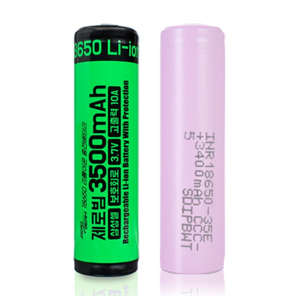 삼성 18650 배터리 3500mAh 10A 고방전 고출력 충전지