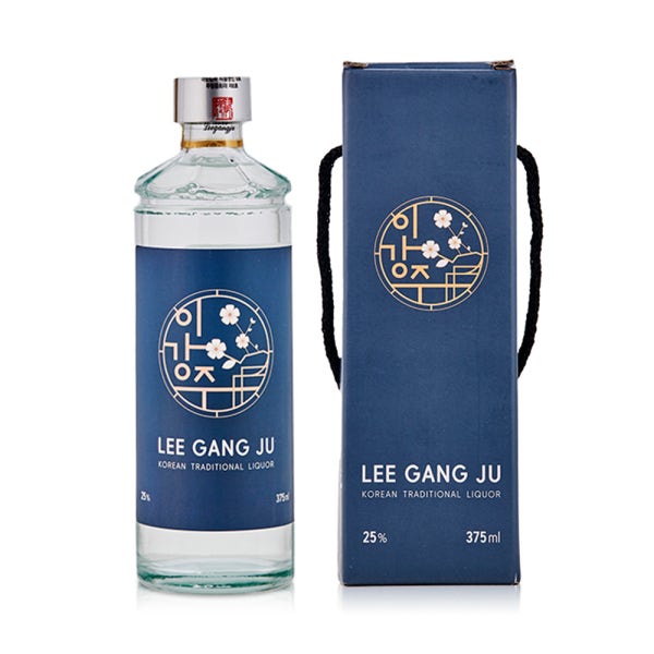 [’26추석 대통령 선물,일반패키지] 전주이강주 유리병 25도 375ml 리큐르주