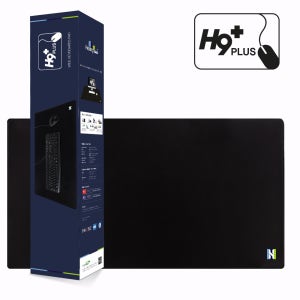 힐링쉴드 프리미엄 와이드 키보드 마우스 게이밍 장패드 블랙, H9 Plus
