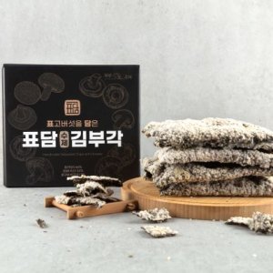 표담 김부각(2개입 선물세트)/표고버섯을 담은 수제 찹쌀 김부각/맥주안주 어린이간식