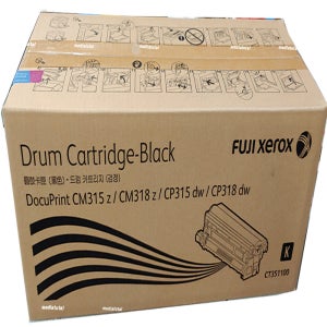 후지제록스 DocuPrint CM315 z CM315z 복합기 정품 검정 드럼 카트리지 CT351100