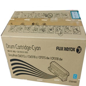 후지제록스 DocuPrint CM315 z CM315z 복합기 정품 청색 드럼 카트리지 CT351101