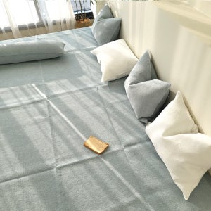 이브리다 풍기 인견 충무 패밀리 침대패드 SS+SS 고정밴드 없음