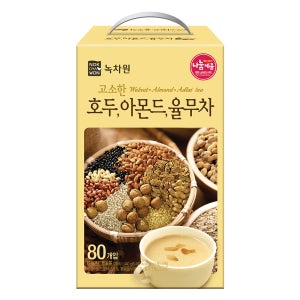 녹차원 호두아몬드율무차 80스틱 (든든하게)