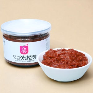 오늘식탁 국내산 강경 갈치속젓 젓갈 쌈장 1kg / 500g