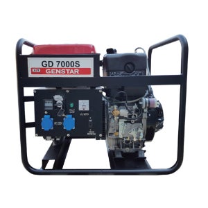 젠스타 디젤 발전기 5kw 경유 GD5000s