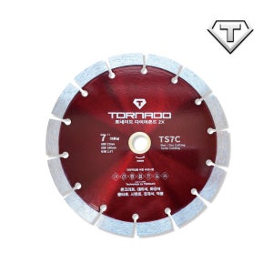 토네이도 다이아몬드 TS7C 마른날 절단석 연마석 7인치