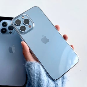 변색 없는 에어제트 초슬림 투명 케이스 아이폰13 프로 맥스