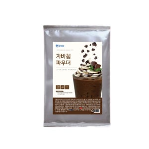 위드고 자바칩 파우더 1kgX6개입 자바칩 프라페 프라푸치노 홈카페