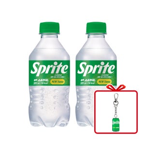 (공식) 스프라이트 PET 300ml 24입 + 스프라이트 키링 (옵션선택)