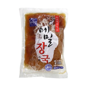 냉동 메밀 장 국 300gX30개 식 자재 냉 면 국수 모밀 육수 소바 업소 용 대 용량