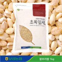 2023년 국산 찰보리 찰보리쌀 1kg 보성농협 초록잎새