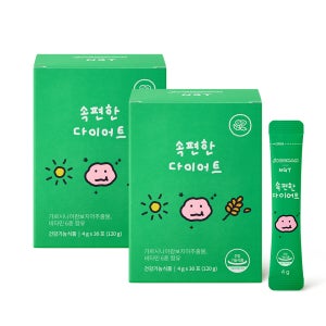 네츄럴굿띵스 속편한 다이어트 30포 2박스 가르시니아 내장지방 컷팅 보조제 살빠지는 체지방 남자 효소