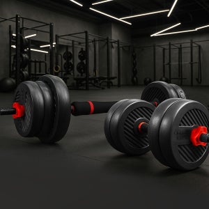 이고진 무게조절 덤벨 조립식 덤벨바 21kg 세트 웨이트 이두 팔 홈트 운동