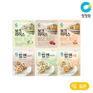 청정원 맛있는 밥&엔 / 보크라이스 24g 외 5종 총12개