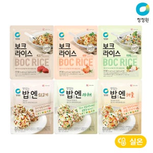 청정원 맛있는 밥&엔, 보크라이스 24g 외 5종 총12개