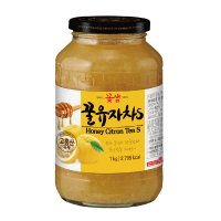 꽃샘 꿀유자차S 1kg 꿀차