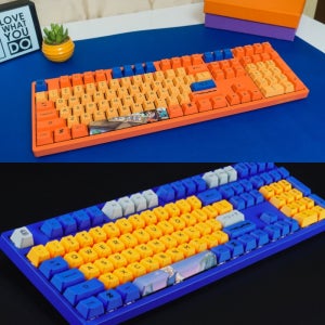 드래곤볼 PBT 키캡 108키 정식라이센스 Dragonball 영문각인