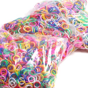 (R)대용량 플라스틱카드링 칼라 카드고리(대) 1000개