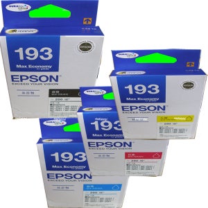 Epson WorkForce WF-2631 복합기 정품 검정 칼라 잉크 카트리지 T193 4색구매