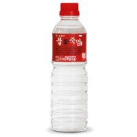 개암죽염 물 자죽염 500ml