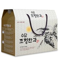 [수담한과 유과함 2호] 찹쌀조청유과 1kg/선물용손잡이 박스/한과/설선물/추석선물/설명절/추석명절/명절선물/이바지/떡/감사선물/부모님선물/한가위/구정/답례품