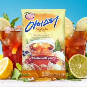 대호 복숭아 아이스티 1kg 외 15종 파우더 분말 가루 대용량 업소용