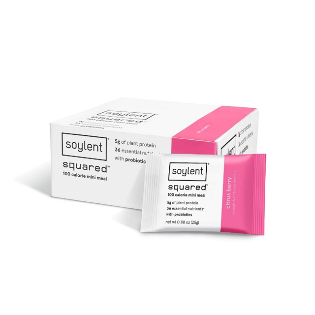 Soylent <b>소이렌트</b> 스쿼드 100칼로리 프로틴바 시트러스 베리맛 30개입 Protein Bar Citrus Berry