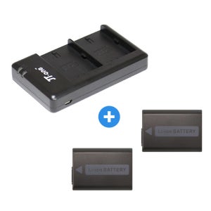 무료 소니 NP-FW50 듀얼 충전기+배터리 2개 NEX-F3 5N