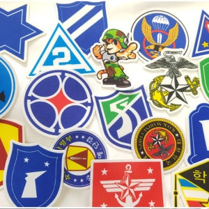 마크왕 부대마크 와펜 패치 주문제작 열스티커