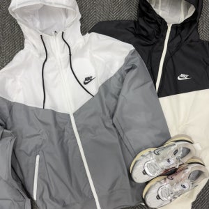 나이키 바람막이 윈드러너 빅스우시 우븐자켓 아노락 후드자켓